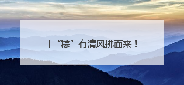 “粽”有清风拂面来！五社联动共织清风网