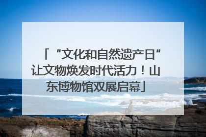 “文化和自然遗产日”让文物焕发时代活力！山东博物馆双展启幕
