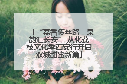 “荔香传丝路，泉韵汇长安” 从化荔枝文化季西安行开启双城甜蜜新篇