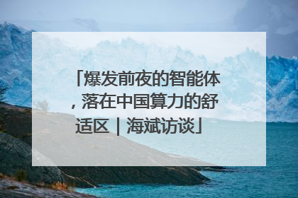 爆发前夜的智能体，落在中国算力的舒适区｜海斌访谈