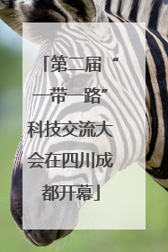 第二届“一带一路”科技交流大会在四川成都开幕