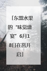东盟水果的“味觉盛宴”6月18日在邕开启