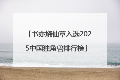 书亦烧仙草入选2025中国独角兽排行榜