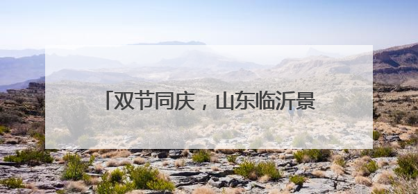 双节同庆，山东临沂景区优惠大礼包请查收！