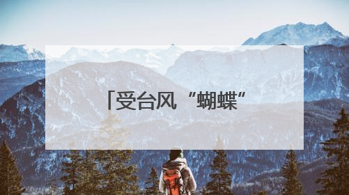 受台风“蝴蝶”影响 海南三大机场取消多个航班