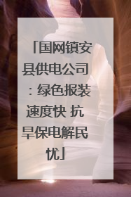 国网镇安县供电公司：绿色报装速度快 抗旱保电解民忧