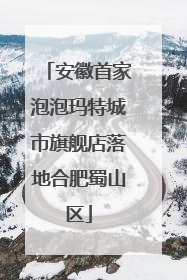 安徽首家泡泡玛特城市旗舰店落地合肥蜀山区