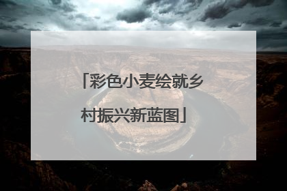 彩色小麦绘就乡村振兴新蓝图