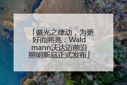 循光之律动，为更好而照亮：Waldmann沃达迈前沿照明新品正式发布