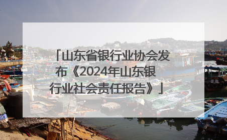 山东省银行业协会发布《2024年山东银行业社会责任报告》