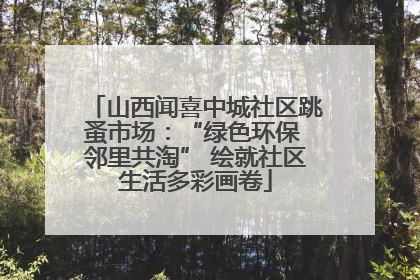 山西闻喜中城社区跳蚤市场：“绿色环保 邻里共淘” 绘就社区生活多彩画卷