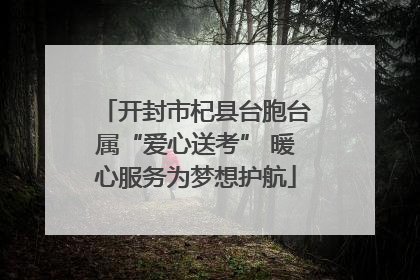 开封市杞县台胞台属“爱心送考” 暖心服务为梦想护航