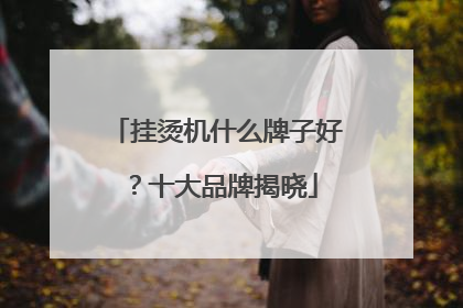 挂烫机什么牌子好？十大品牌揭晓