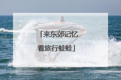 来东郊记忆 看旅行蛙蛙