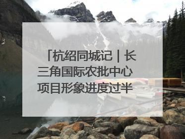 杭绍同城记｜长三角国际农批中心项目形象进度过半，华东“菜篮子”建设加码提速！
