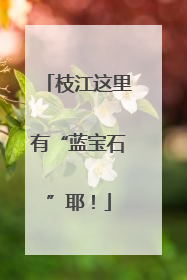 枝江这里有“蓝宝石”耶！