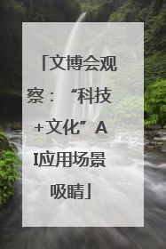 文博会观察：“科技+文化”AI应用场景吸睛