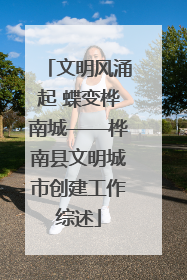 文明风涌起 蝶变桦南城——桦南县文明城市创建工作综述