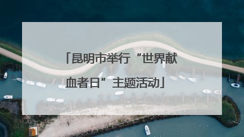 昆明市举行“世界献血者日”主题活动