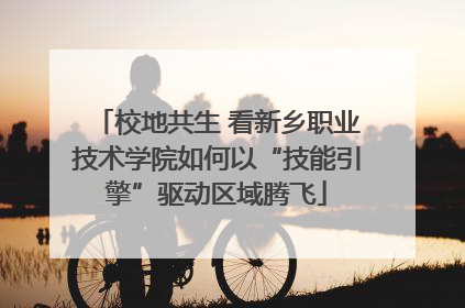 校地共生 看新乡职业技术学院如何以“技能引擎”驱动区域腾飞