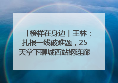 榜样在身边｜王林：扎根一线破难题，25天拿下聊城西站钢连廊“硬核”工程