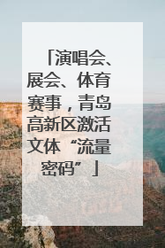 演唱会、展会、体育赛事，青岛高新区激活文体“流量密码”