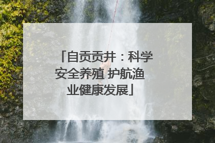 自贡贡井：科学安全养殖 护航渔业健康发展