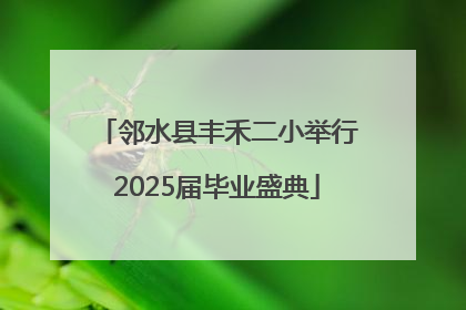 邻水县丰禾二小举行2025届毕业盛典