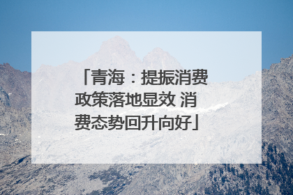 青海：提振消费政策落地显效 消费态势回升向好