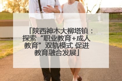 陕西神木大柳塔镇：探索“职业教育+成人教育”双轨模式 促进教育融合发展
