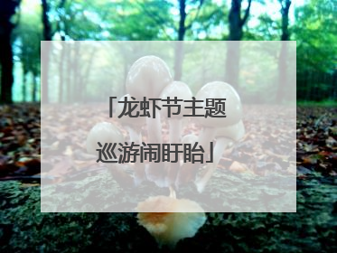 龙虾节主题巡游闹盱眙