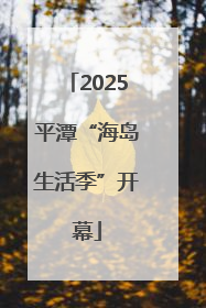 2025平潭“海岛生活季”开幕
