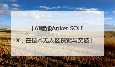 AI赋能Anker SOLIX，在技术无人区探索与突破