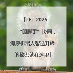LET 2025｜“眼脚手”协同，海康机器人智造升级的秘密就在这里
